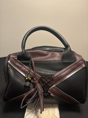 BioWorld Disney: Kingdom Hearts Heartless Duffle Bag Purse with Crossbody Strap